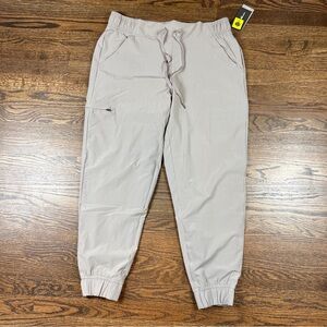 Eddie Bauer Pants Mens Large Gray Force Pro Lite Ripstop Joggers Active Recycled